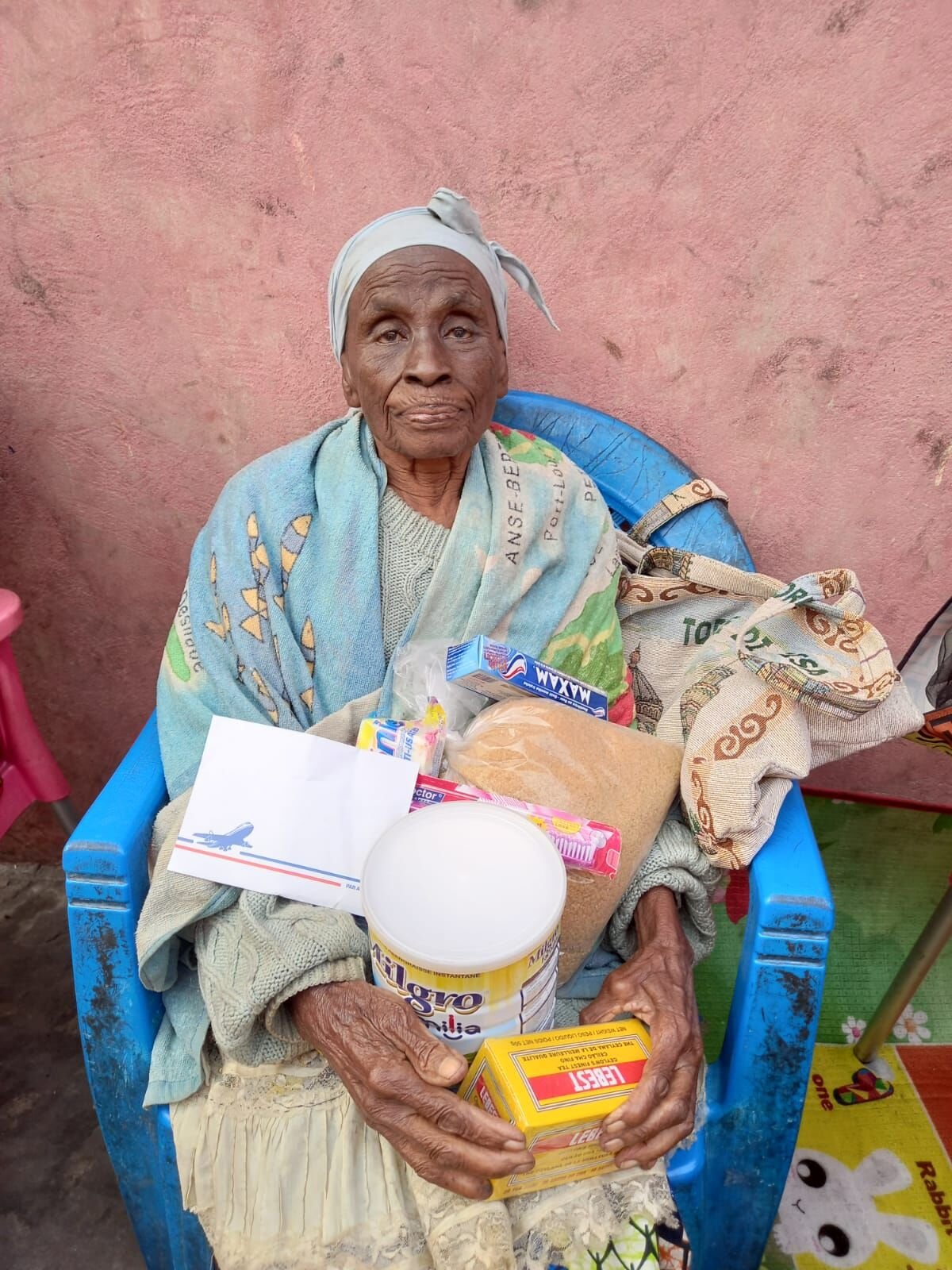 Le centre d'accueil Villa Samuel à Kinshasa, avec des enfants accompagnés