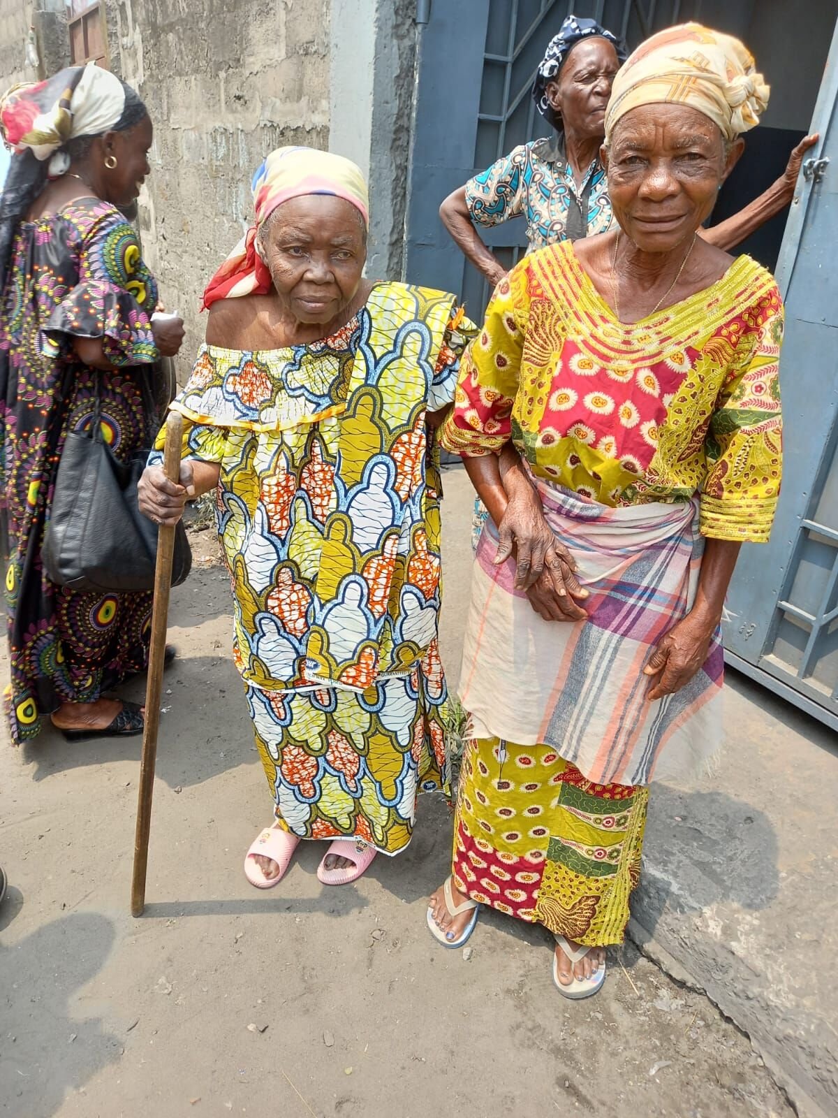Une veuve accompagnée par Villa Samuel, à Kinshasa