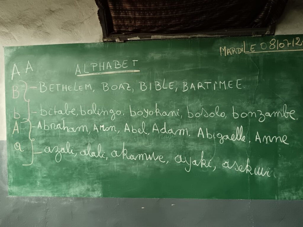 Mission à Kinshasa : une nouvelle session d'alphabétisation